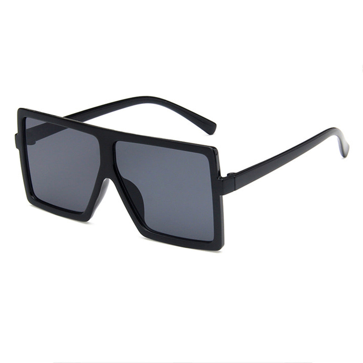 Mini Vibe Kids Oversized Sunglasses – Bold Square Frame (Pink or Black)